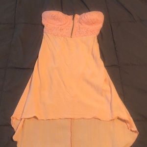 Strapless dress